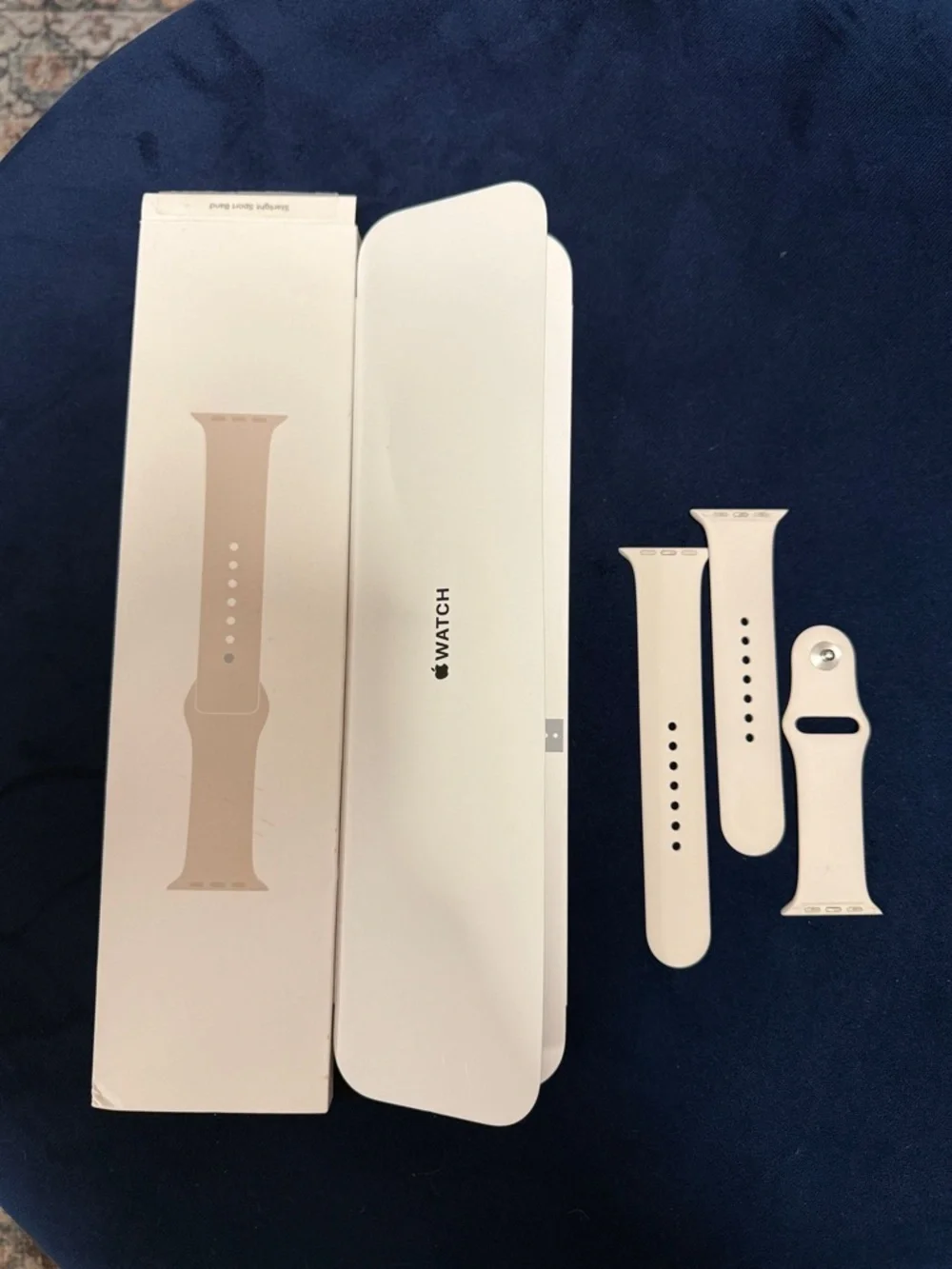 Apple Watch Sport Band in Pink Sand - Silicone Replacement